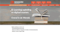 Desktop Screenshot of novanorm.nl